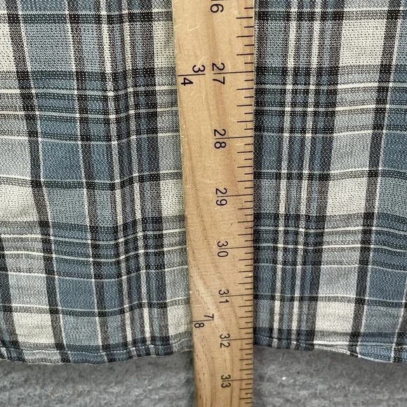 Vintage Carhartt Shirt Men'sXXL Plaid Rugged Outdoor Workwear Western Camp USA